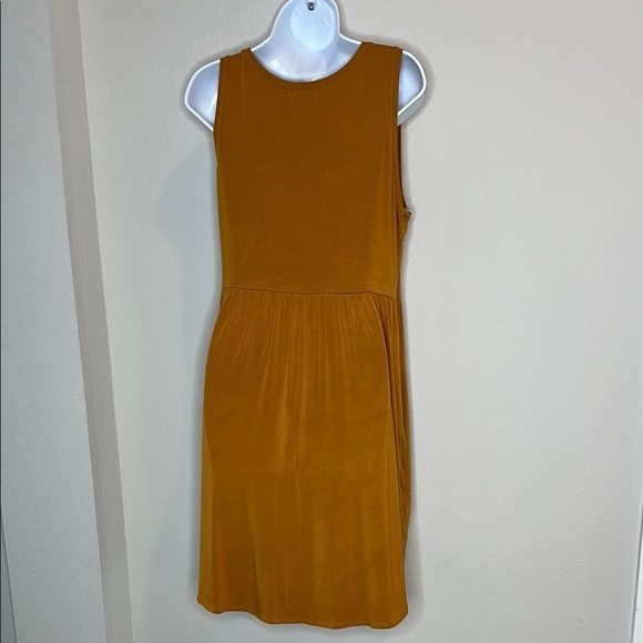 Maurices Mustard Mini Dress - Picture 3 of 3